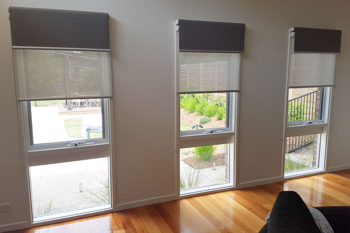 Dual Roller Blinds Melbourne